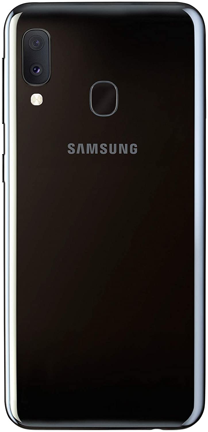Samsung Galaxy A20e Refurbished Android Smartphone Unlocked - RueZone Smartphone Black Pristine 32GB