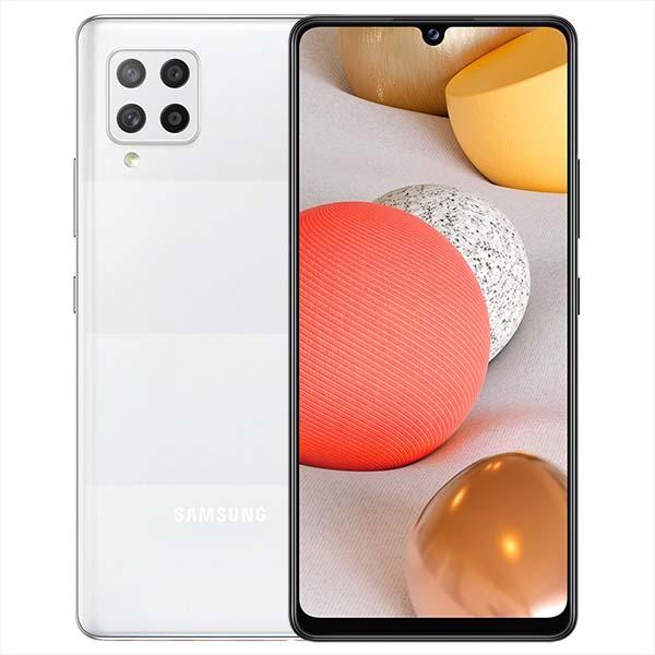 Samsung Galaxy A42 5G EXCELLENT Condition Refurbished Unlocked - RueZone Smartphone Prism Dot White 128GB