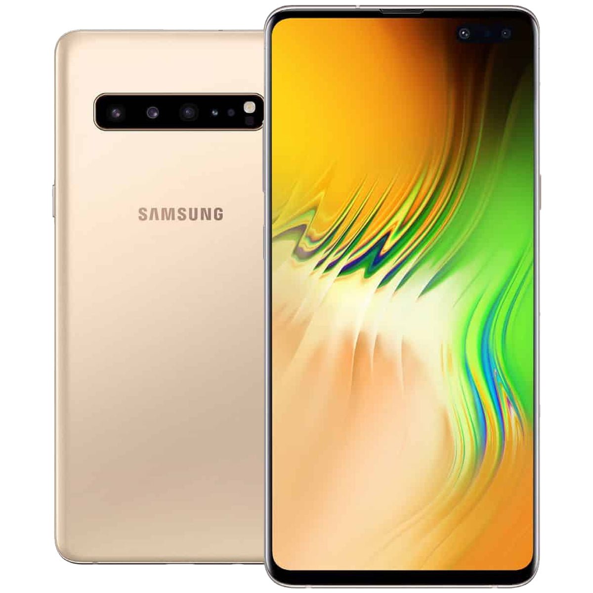 Samsung Galaxy S10 5G EXCELLENT Condition Unlocked Smartphone - RueZone Smartphons Royal Gold 256GB