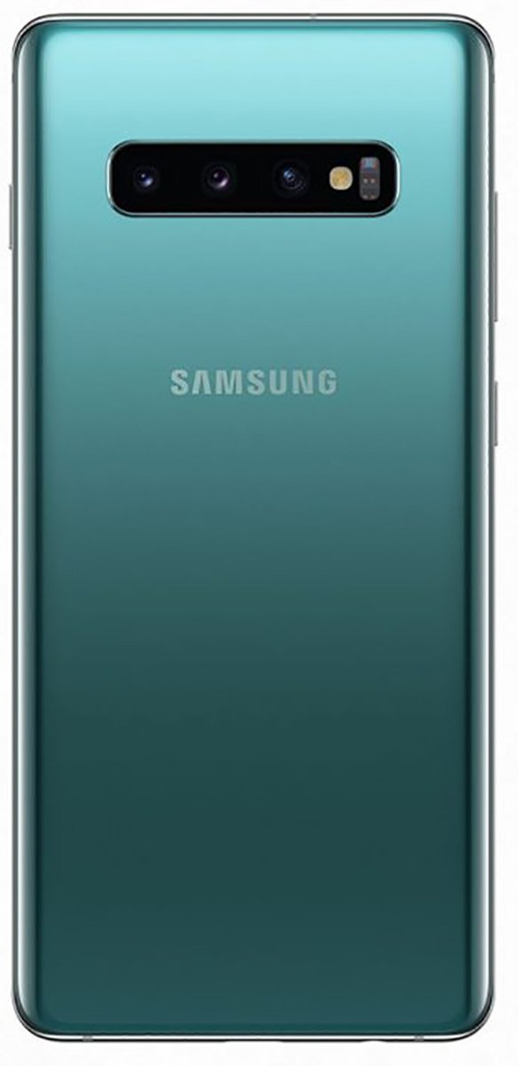 Samsung Galaxy S10 Plus GOOD Condition Refurbished and Unlocked - RueZone Smartphone Ceramic Black 128GB
