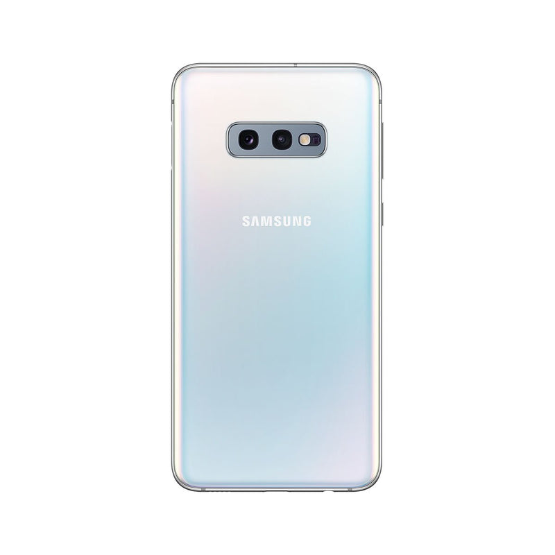 Samsung Galaxy S10e Refurbished and Unlocked - RueZone Smartphone Prism White Good 128GB