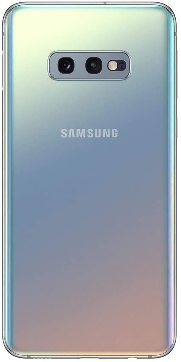 Samsung Galaxy S10e Refurbished and Unlocked - RueZone Smartphone Prism Silver Excellent 128GB
