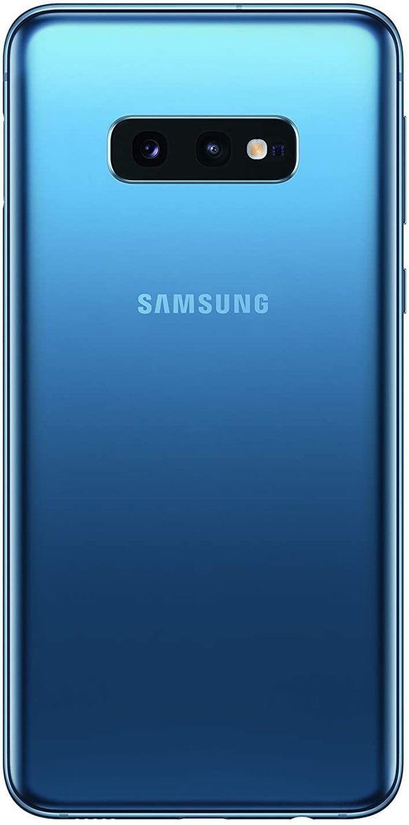 Samsung Galaxy S10e Refurbished and Unlocked - RueZone Smartphone Prism Blue Excellent 128GB