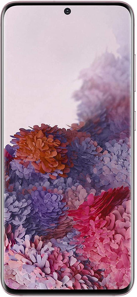Samsung Galaxy S20 5G Refurbished Unlocked - RueZone Smartphone Excellent 128GB Cloud Pink