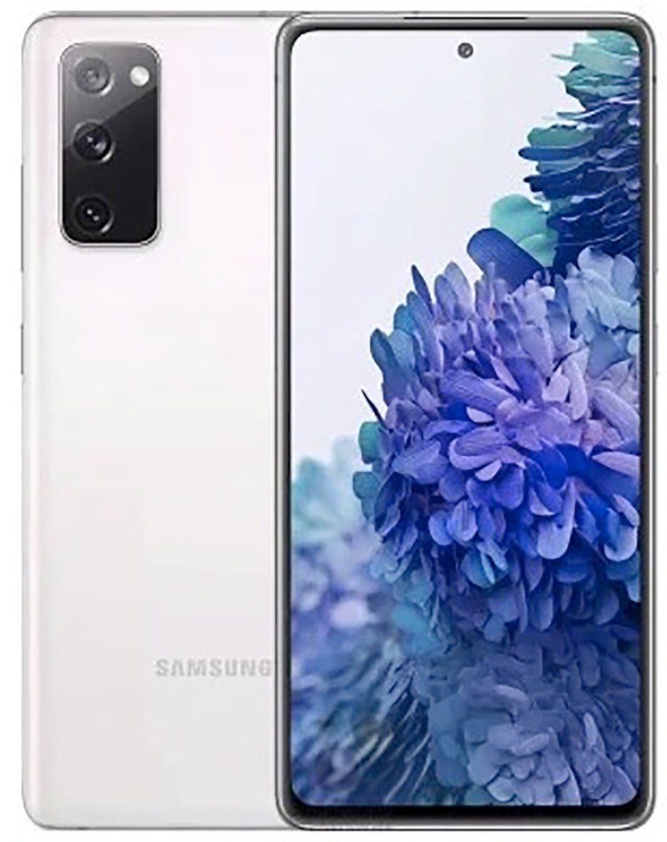 Samsung Galaxy S20 FE 5G Refurbished Unlocked - RueZone Smartphone Fair 256GB Cloud White
