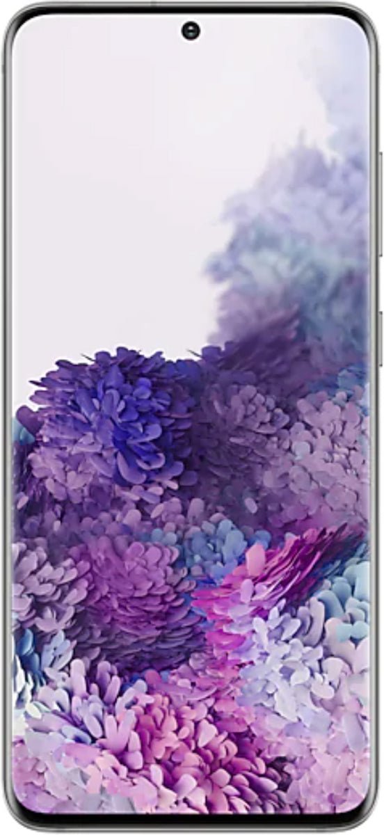 Samsung Galaxy S20 Refurbished Unlocked - RueZone Smartphone Excellent 128GB Cloud White