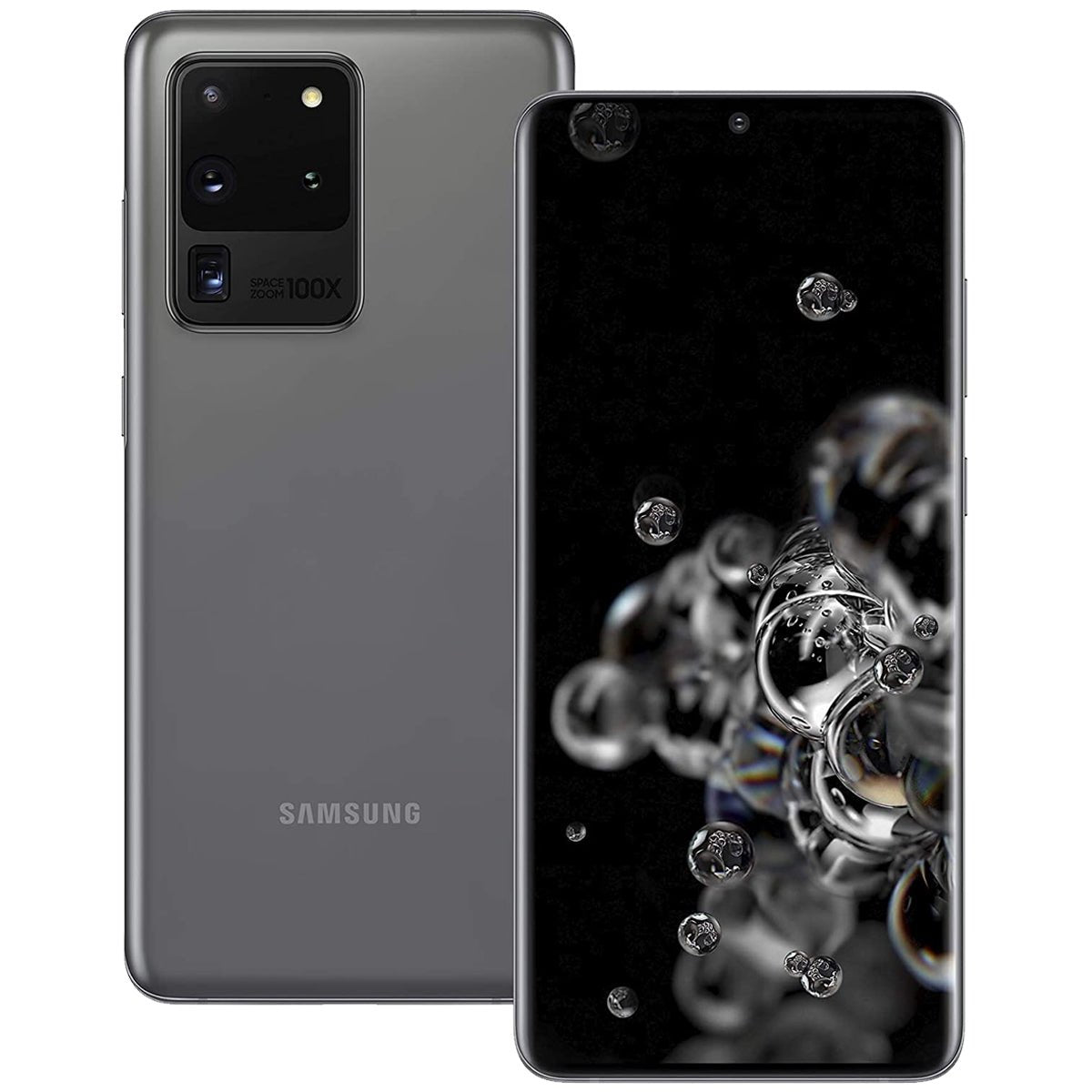 Samsung Galaxy S20 Ultra 5G Refurbished Unlocked - RueZone Smartphone Excellent 128GB Cosmic Grey