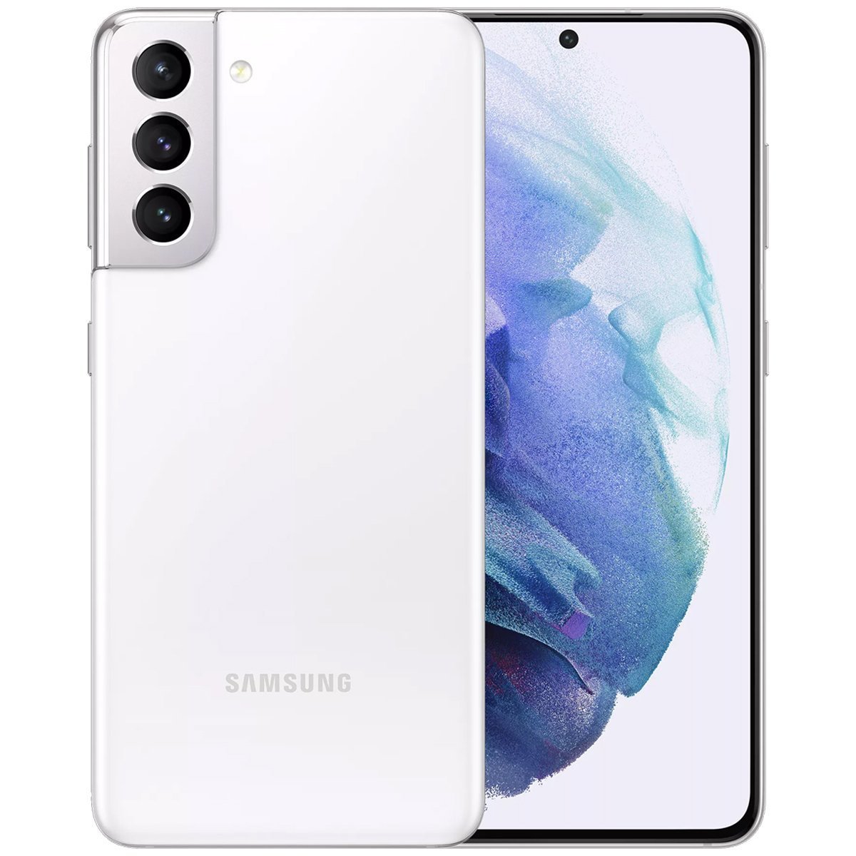 Samsung Galaxy S21 5G Refurbished Unlocked - RueZone Smartphone Excellent 128GB Phantom White
