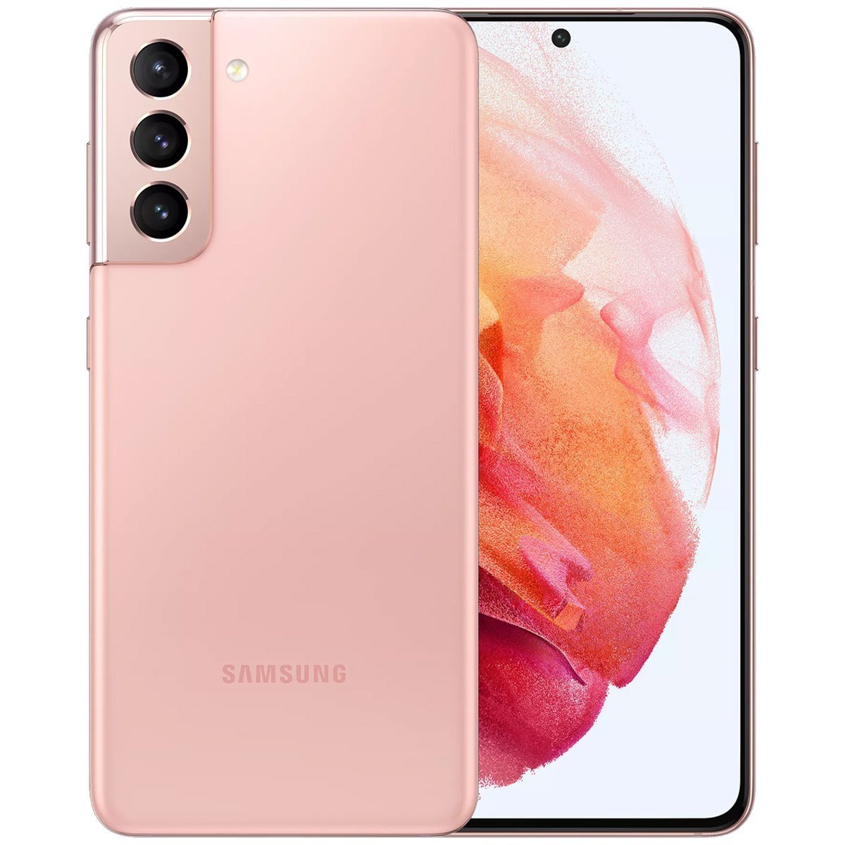 Samsung Galaxy S21 5G Refurbished Unlocked - RueZone Smartphone Excellent 128GB Phantom Pink
