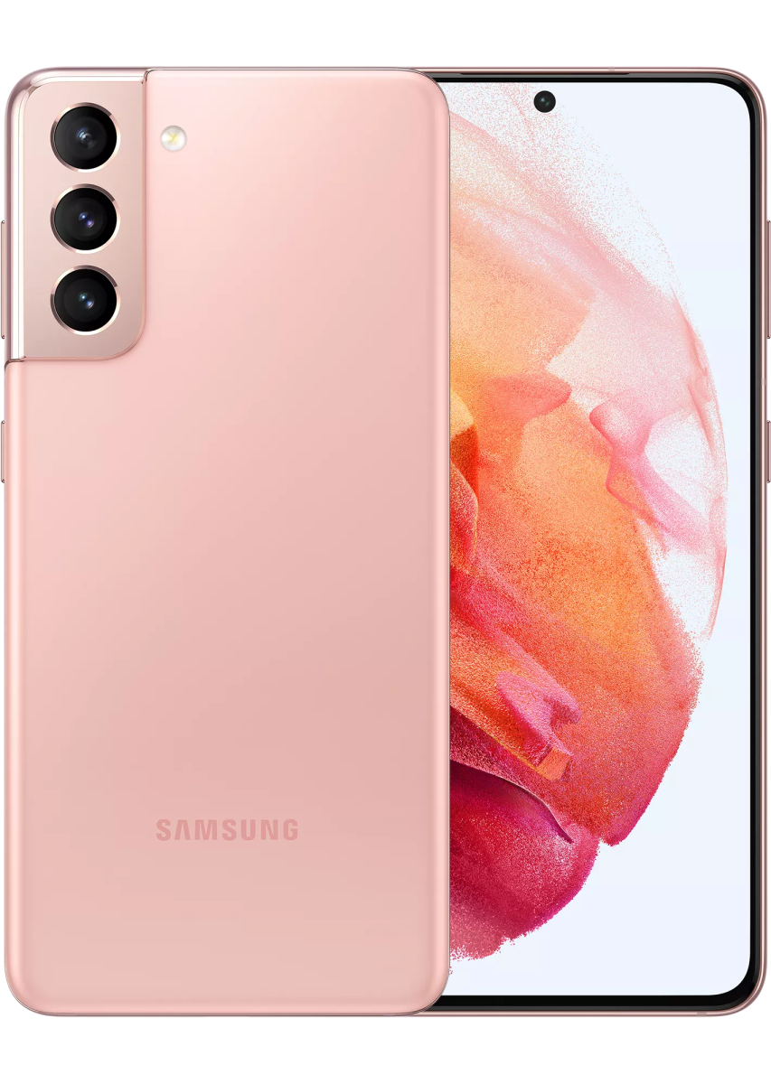 Samsung Galaxy S21 Plus 5G Refurbished Unlocked - RueZone Smartphone Excellent 128GB Phantom Pink