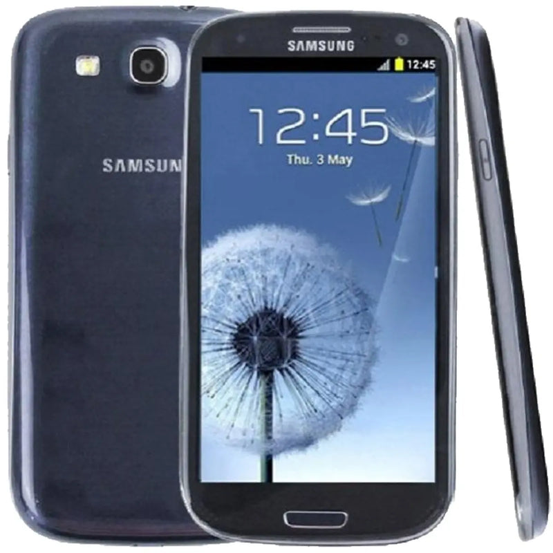 Samsung Galaxy S3 (GT-I9300) Refurbished and Unlocked - RueZone Smartphone Blue Very Good 16GB