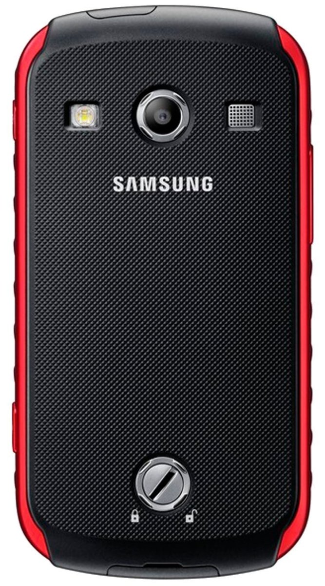 Samsung Galaxy Xcover 2 (S7710) Refurbished and Unlocked - RueZone Smartphone Red Fair 4GB